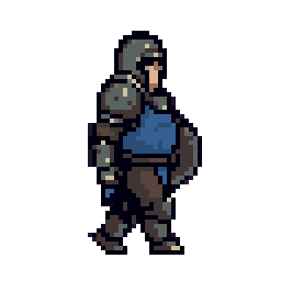 Knight 8-frame walk cycle